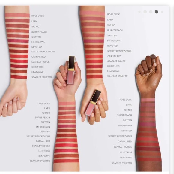 Tom Ford Liquid Lip Luxe Matte 122 Smitten NEW - Picture 4 of 7